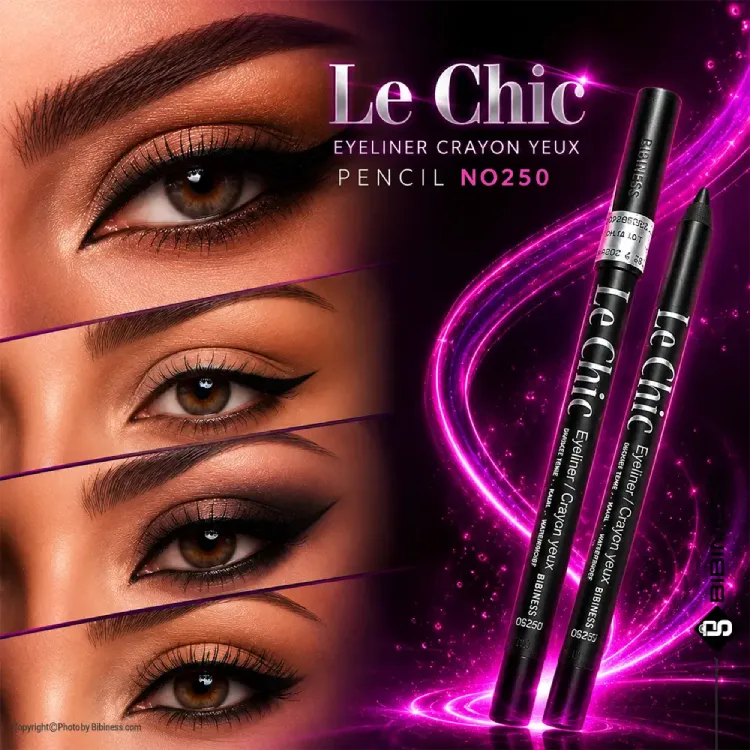 Lechic-eyeliner-creyon-yeux-pen-no250-bibiness-POST-3 مداد چشم ضد آب لچیک شماره 250 | بی بی نس