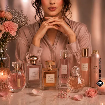 بنر منو عطر و ادکلن زنانه | بی بی نس